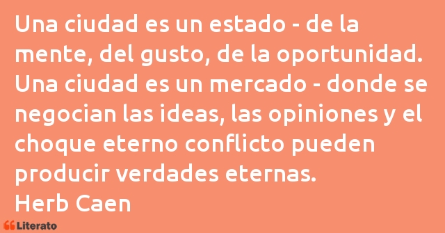 Frases de Herb Caen