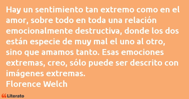 Frases de Florence Welch