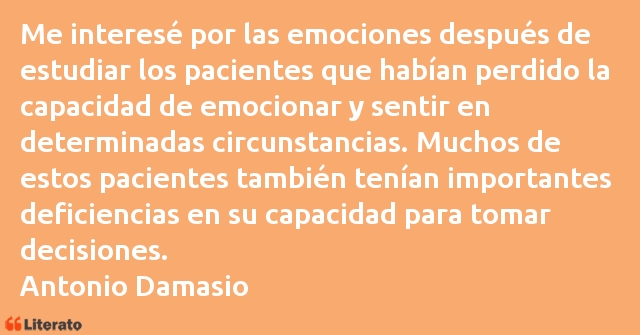 Frases de Antonio Damasio