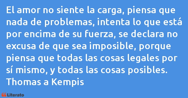 Frases de Thomas a Kempis