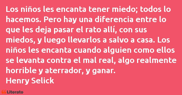 Frases de Henry Selick