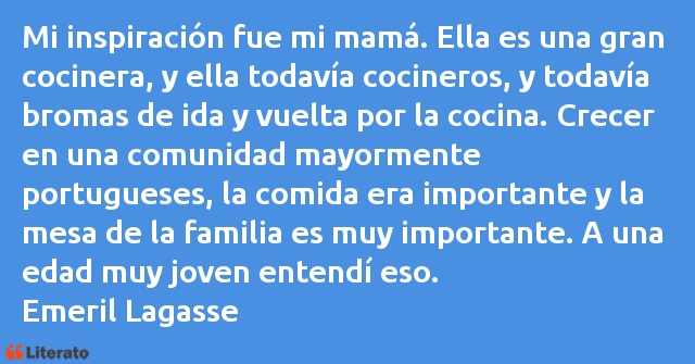 Frases de Emeril Lagasse