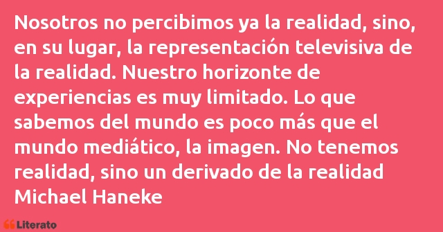 Frases de Michael Haneke