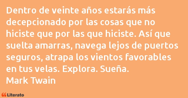 Frases de Mark Twain