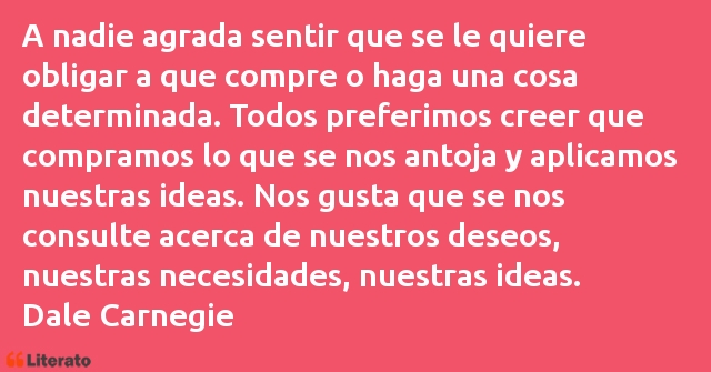 Frases de Dale Carnegie