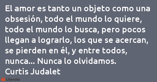 Frases de Curtis Judalet