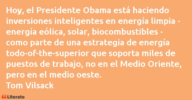 Frases de Tom Vilsack