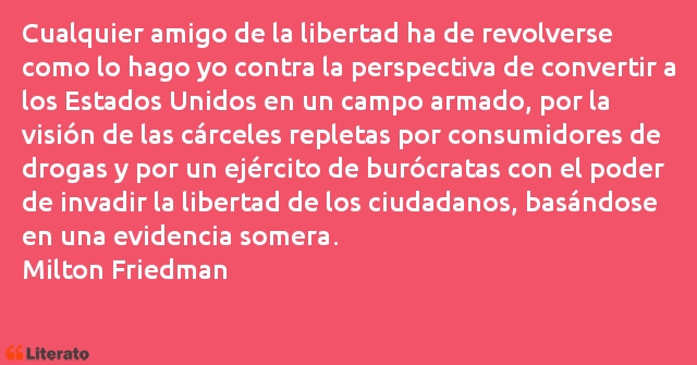 Frases de Milton Friedman