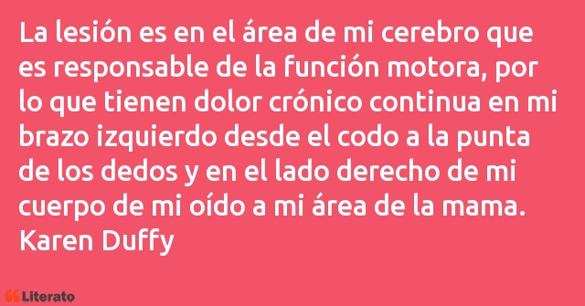 Frases de Karen Duffy