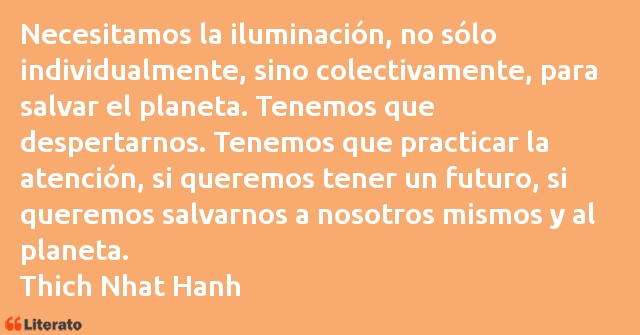 Frases de Thich Nhat Hanh
