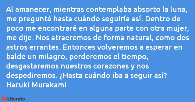 Frases de Haruki Murakami