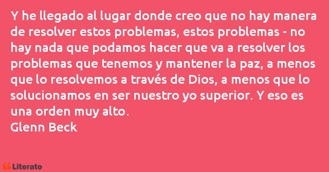 Frases de Glenn Beck