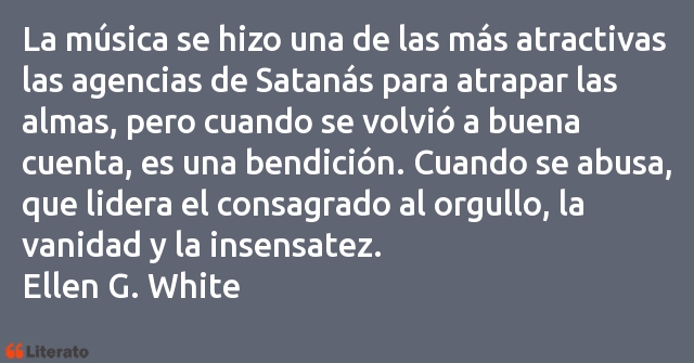 Frases de Ellen G. White