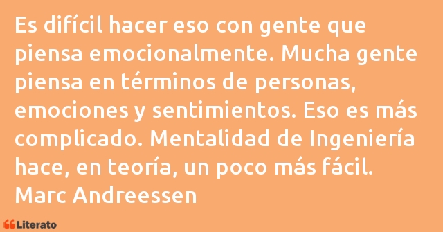 Frases de Marc Andreessen