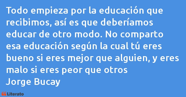 Frases de Jorge Bucay