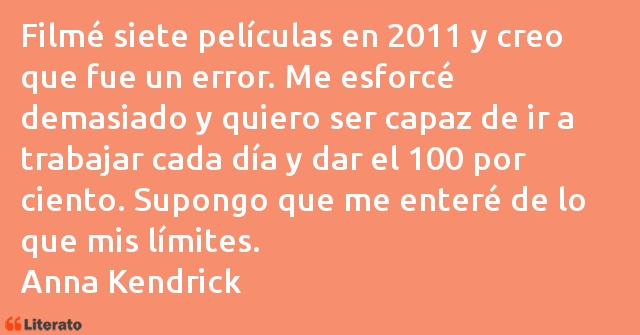 Frases de Anna Kendrick