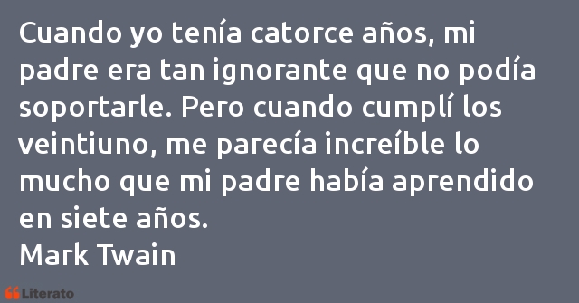 Frases de Mark Twain