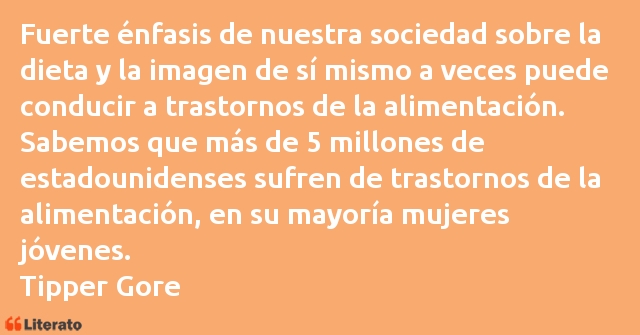 Frases de Tipper Gore
