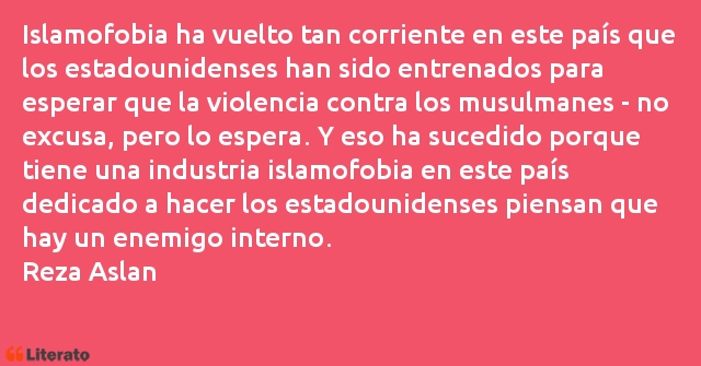 Frases de Reza Aslan