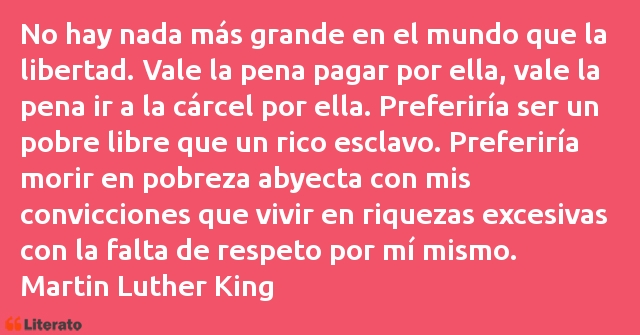 Frases de Martin Luther King