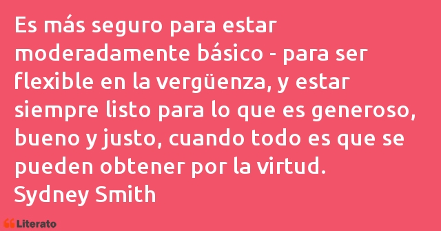 Frases de Sydney Smith