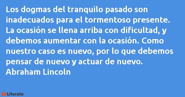 Frases de Abraham Lincoln