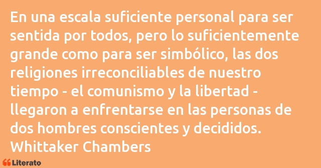 Frases de Whittaker Chambers