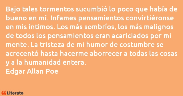 Frases de Edgar Allan Poe