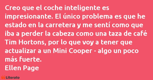 Frases de Ellen Page