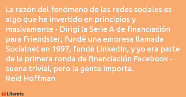 Frases de Reid Hoffman