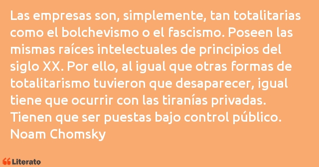 Frases de Noam Chomsky