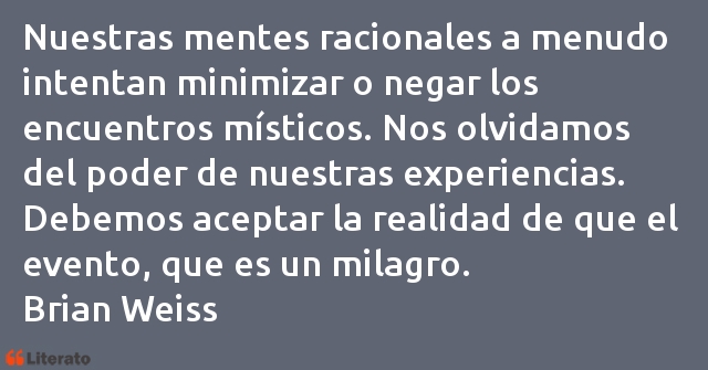 Frases de Brian Weiss