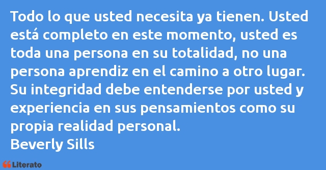 Frases de Beverly Sills