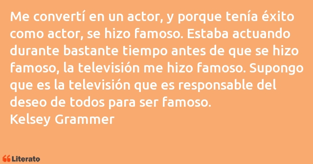 Frases de Kelsey Grammer