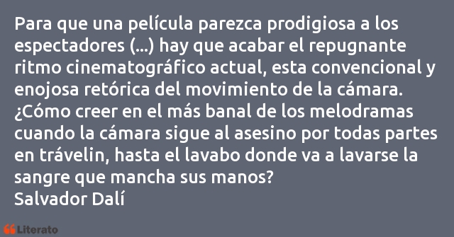 Frases de Salvador Dalí