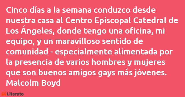 Frases de Malcolm Boyd