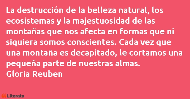 Frases de Gloria Reuben