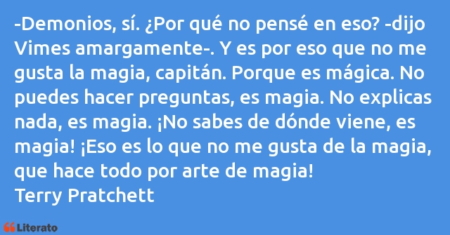 Frases de Terry Pratchett