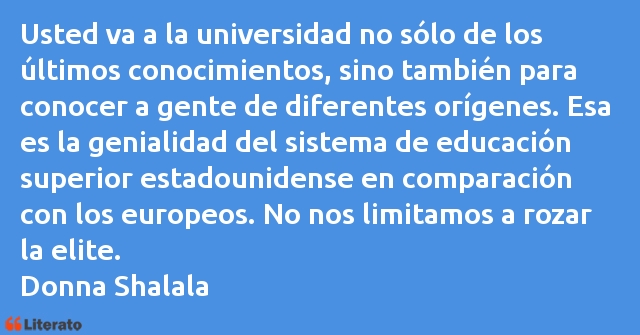 Frases de Donna Shalala