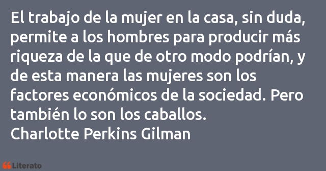 Frases de Charlotte Perkins Gilman
