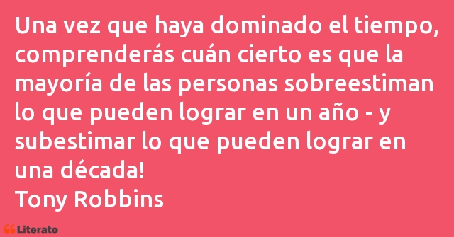 Frases de Tony Robbins