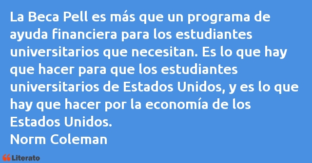 Frases de Norm Coleman