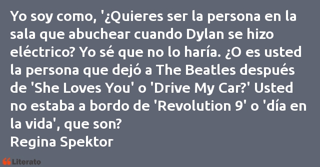 Frases de Regina Spektor