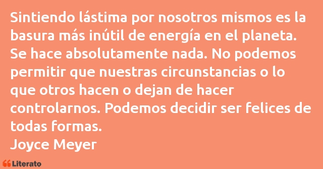 Frases de Joyce Meyer