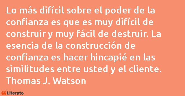 Frases de Thomas J. Watson