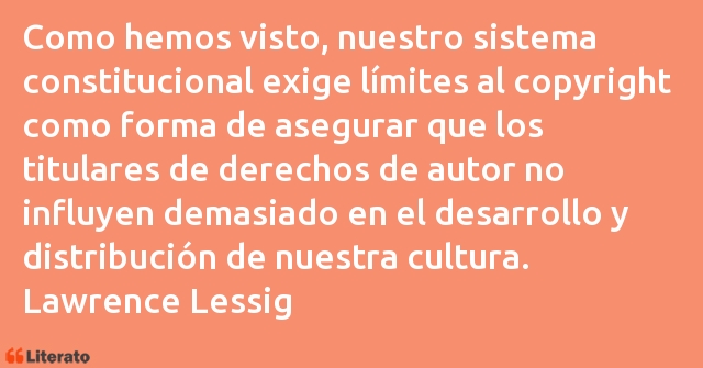 Frases de Lawrence Lessig