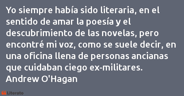 Frases de Andrew O'Hagan