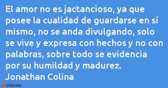 Frases de Jonathan Colina