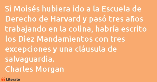 Frases de Charles Morgan