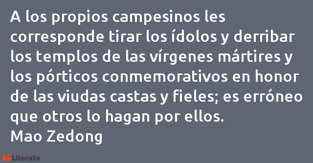 Frases de Mao Zedong